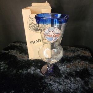 Vintage 9" Bubba Gump San Francisco Hurricane Glass NIB